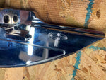 Custom Billet Floorboards Passenger Harley Touring Softail Chopper Chrome rubber