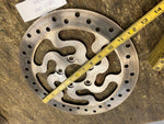HARLEY OEM TOURING FLH BRAKE DISC 08-25 REAR DRILLED GLIDE 41808-08 11.8" BREMBO