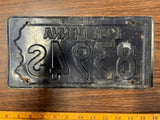 Vintage Original 1941 Pennsylvania License Plate 8394S Man Cave
