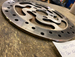 HARLEY OEM TOURING FLH BRAKE DISC 08-25 REAR DRILLED GLIDE 41808-08 11.8" BREMBO