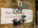 OEM Lockset Heritage Softail Flat Top Lock Kit Set Stock saddlebag Factory 00^