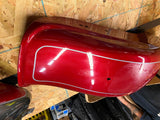 Factory Paint set Harley Softal 2006^ 200 Tire Fire REd Gas tank Fenders OEM New