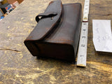 Vtg Leather Tool bag Ammo Pouch 20's Motorcycle JD Hendee thor pope Indian WW1 !