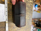 Vtg Leather Tool bag Ammo Pouch 20's Motorcycle JD Hendee thor pope Indian WW1 !