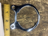 OEM Chrome Speedometer Tach Mount Guage Bracket Harley FXLR Handlebars 67080-87
