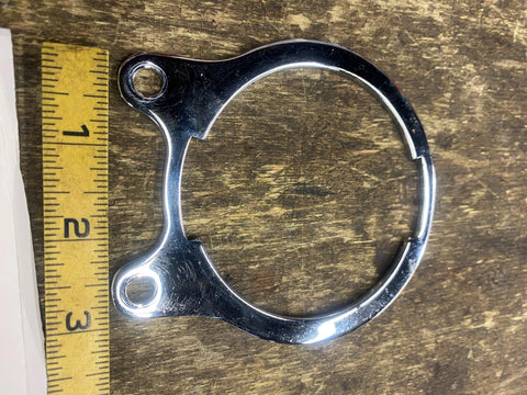 OEM Chrome Speedometer Tach Mount Guage Bracket Harley FXLR Handlebars 67080-87