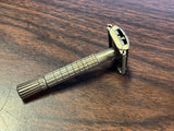 Vtg Gillette Flair Tip Safety Razor Shaving Grooming 50's TTO Twist to open tool