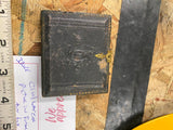 Antique 1860s ambrotype picture Tin Type thermoplastic case velvet Civil War Era