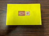 Vintage 1972 Chevrolet Station Wagon Owners Operator Manual OEM Factory