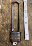 vtg Rollfast bicycle Lock W Key 1940's WW2 Era Padlock Accessory Cruiser bike!