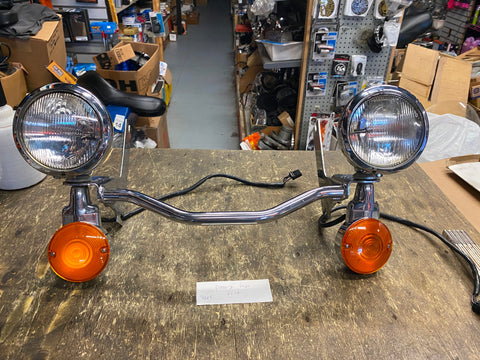 OEM Passing Lamp Spotlight Bar Harley Touring FLH Ultra classic Road king Glide