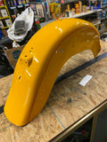 Yellow Chrome Rear Fender Fatboy Nostalgia Special Heritage Springer OEM Harley