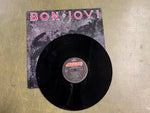 BON JOVI SLIPPERY WHEN WET MERCURY 1986 Record Polygram Records