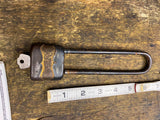 vtg Rollfast bicycle Lock W Key 1940's WW2 Era Padlock Accessory Cruiser bike!