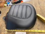 Wide Touring Passenger Pad Seat Harley Vrod OEM Sundowner Pleated ribbed