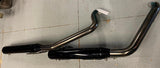 OEM Stock Exhaust Harley Breakout Heat Shields PIpes Mufflers Bracket Factory!