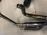 OEM Stock Exhaust Harley Breakout Heat Shields PIpes Mufflers Bracket Factory!