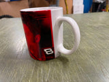 Vintage Dale Earnhardt Jr #8 NASCAR Red Mug Ceramic