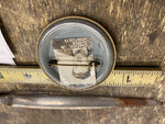 Vtg PIttsburgh Steel Co. Letter Opener Drivers ID Badge Advertising Sign Collect