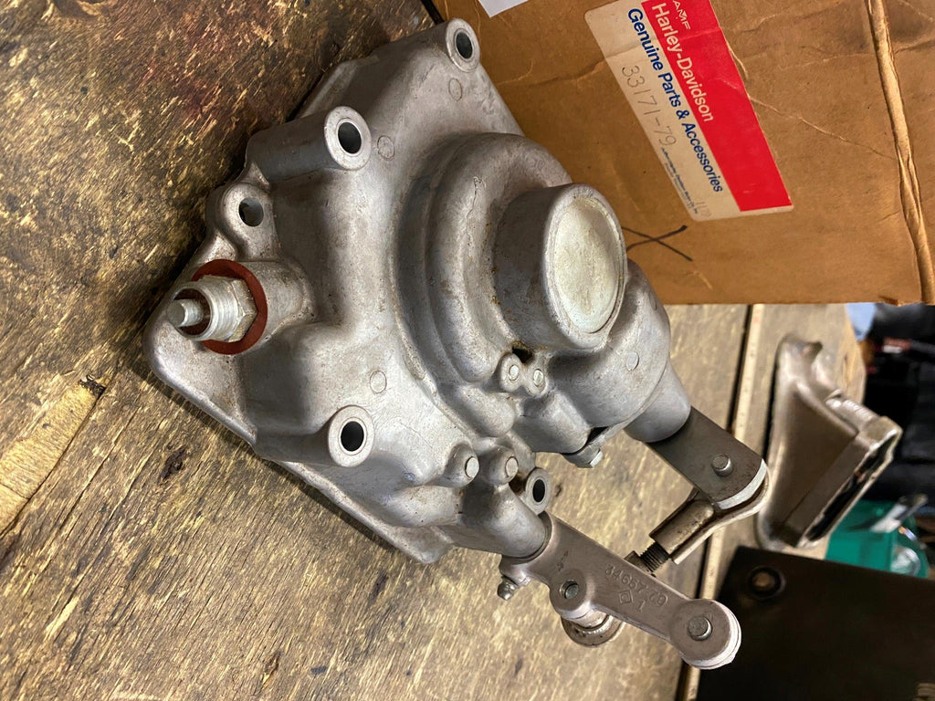NOS OEM Factory Harley 4-Speed Transmission Rotary Cow Patty