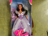 Princess Barbie Doll Brunette Lavender Dress 1997 Mattel No. 18406 NRFB