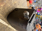 OEM Factory Harley Police Oil Tank Convert Battery Tool Box Vtg Chopper Custom!