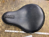 Larosa Solo Seat Harley Honda Custom Chopper chorme Base 10x14 Softail Shovelhea