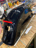 Rear Fender Harley Vivid Black New T/o Fatboy FLFB M8 2018^ OEM FLHC Nice!