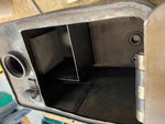 OEM Factory Harley Police Oil Tank Convert Battery Tool Box Vtg Chopper Custom!