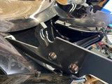 Memphis shades Detachable Fairing Harley Road King FLHR Shield Extensions Mounts
