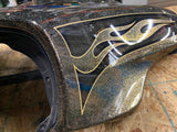 Harley Hard Candy Black Metalflake Flame Faring FLHXS Street Glide Ultra FLH