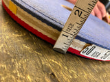 Vtg Roll Red White Blue Grosgrain Ribbon Rayon Acetate Large Spool Material Deco