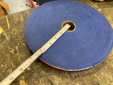 Vtg Roll Red White Blue Grosgrain Ribbon Rayon Acetate Large Spool Material Deco