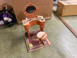Dollhouse Section Boudoir Victorian Vanity & Chair Rug & Accessories Resign