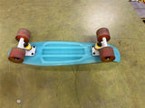 VINTAGE MAYHEM PENNY BOARD SKATEBOARD AUSTRALIA 22" GLOWING WHEELS