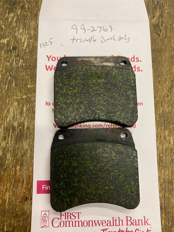 TRIUMPH BRAKE PADS 99-2769 1973-1983 TR7 T140 T150 T160 750 BONNEVILLE 750 DISC