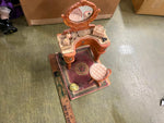 Dollhouse Section Boudoir Victorian Vanity & Chair Rug & Accessories Resign