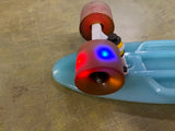 VINTAGE MAYHEM PENNY BOARD SKATEBOARD AUSTRALIA 22" GLOWING WHEELS