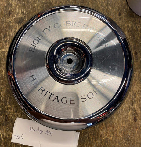 OEM Air Cleaner Cover Heritage Softail Round Harley Evo Stock 8" Factory Nice!