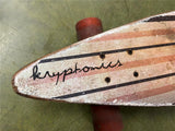Vintage Kryptonics Longboard Skateboard Complete 38" Drifter Wooden Old Skool