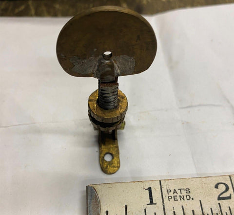 VTG Brass Round 3/32 Hunting Sight Antique Parts Tang Stock Outdoors