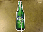 Rolling Rock Rock Green Light Beer Bottle Shaped Metal Beer Sign 36x9.5”