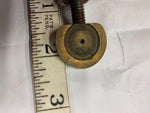 VTG Brass Round 3/32 Hunting Sight Antique Parts Tang Stock Outdoors