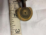 VTG Brass Round 3/32 Hunting Sight Antique Parts Tang Stock Outdoors