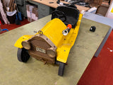 Vtg 1960s Marx Toys Stutz Bearcat Ride-on Electric Battery Toy Yellow Pedal Car