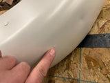 Front Fender Harley Denim White Pearl Street Road Glide FLHX FLTR oem Touring FL