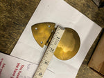 Vtg Brass Patch cover Flintlock Muzzle Loader antique Parts Kentucky Repaired