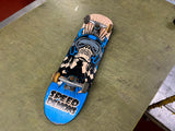 Speed Demons 39 Series Skateboard Complete w/ Trucks & Wheels Blue Skull