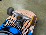 Speed Demons 39 Series Skateboard Complete w/ Trucks & Wheels Blue Skull