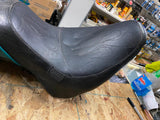 Corbin gunfighter Seat Flames Harley Softail Fatboy fxst 1984-99 Custom Chopper